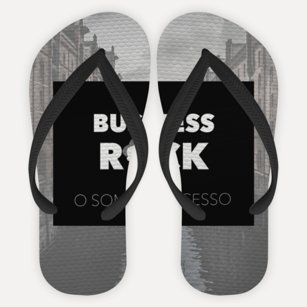 Chinelo tira Slim Business Rock